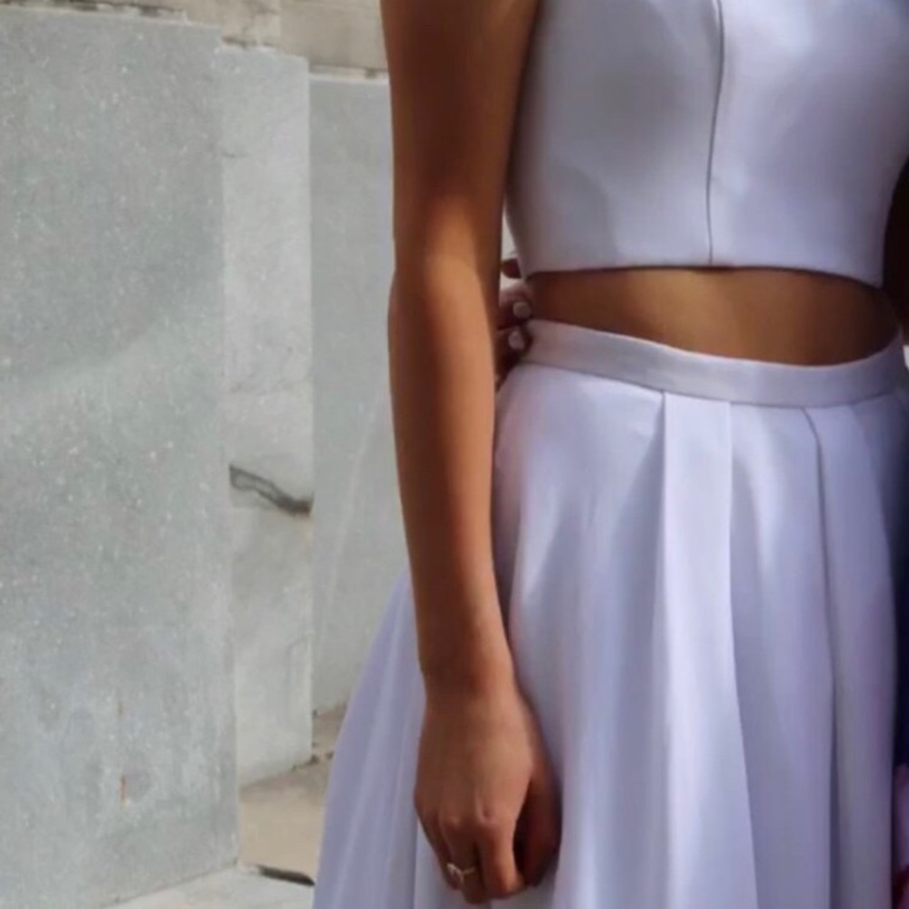 Fame and partners two piece prom dress